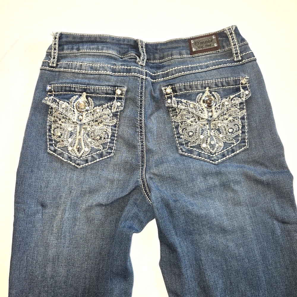 D'Mode Bootcut Medium Wash‎ Stretch Denim Women's Jeans Size 7